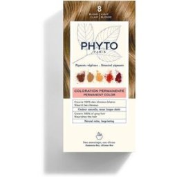Phyto Color Kit 8 Biondo Chiaro Colorazione Permanente