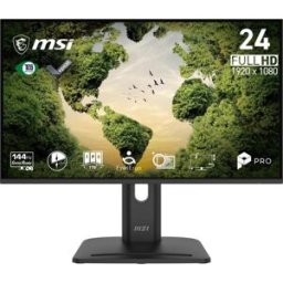 Monitor Msi Pro Mp245pgn E14 23.8 Ips Ag Fhd 16:9 Mm 1500:1 1ms 144hz Vga Hdmi Dp Reg.Alt. Pivot Vesa Black Fino:30/04