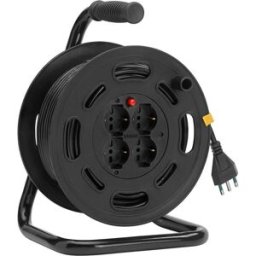 Vimar AVVOLGICAVO 4 PRESE 16A UNIVERSALI CON CAVO 30m 3X1,5 H05VVF CON DISGIUNTORE