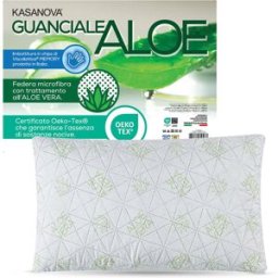 KASANOVA Cuscino guanciale fiocco Memo Extra Aloe 4erre