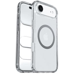 OTTERBOX Symmetry Series Clear MagSafe Cover per iPhone Air,super resistente a shock e cadute,sottile, testata 3x norme MIL-STD 810G, Trasparente