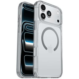 OTTERBOX Symmetry Series Clear MagSafe Cover per iPhone 17 Pro Max,super resistente a shock e cadute,sottile, testata 3x norme MIL-STD 810G, Trasparente