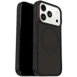 OTTERBOX Symmetry Series Clear MagSafe Cover per iPhone 17 Pro,super resistente a shock e cadute,sottile, testata 3x norme MIL-STD 810G, Black Mist