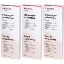 RedCare Fem Test di gravidanza 3x1 pz