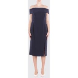 Ralph Lauren Abito midi in poliestere Blue Taglia 46