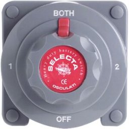 OSCULATI Interruttore/deviatore per batterie Selecta