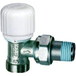 FAR Valvola Termostatica Ad Angolo Rame Attacchi 1/2" Articolo 1610