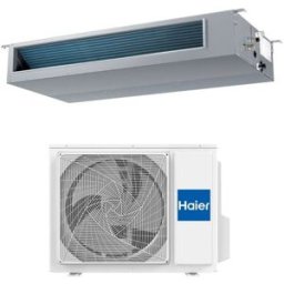 HAIER Climatizzatore Monosplit Canalizzato MP 150 PA 48000 Btu Trifase AD140S2SM3FA R32 A++ Wi-Fi Opt. Media Pressione