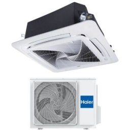 HAIER Climatizzatore Monosplit A Cassetta A 4 Vie Round Flow 36000 Btu ABH105H1ERG(H) Wi-Fi optional R-32