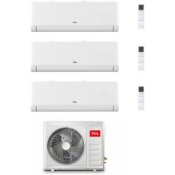 TCL Climatizzatore Trial split Inverter BreezeIN P5 serie SN 9+12+12 P5S0 con MT2730 Wi-Fi R-32 Classe A++