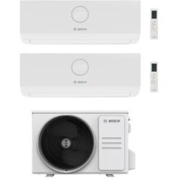 Bosch Climatizzatore Dual Split Climate 3000i 7+9 con 5000M 105/4 E Inverter R 32 Wi-Fi Optional Classe A++