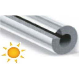 K-Flex Isolante Solare AL Clad System Ø 13x60 Lunghezza 1 mt per Impianti Solari