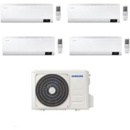 Samsung Climatizzatore Quadri Split Cebu 9+12+18+18 con AJ100TXJ5KG/EU Inverter Wi-Fi Classe A++
