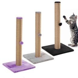 LEO PET GATTO TIRAGRAFFI "ORLANDO GRIGIO" 40x40x80 CM