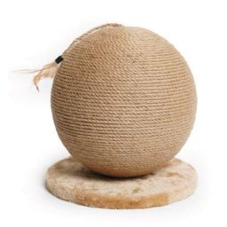 LEO PET GATTO TIRAGRAFFI "SFERA" 30x30x30 CM BEIGE