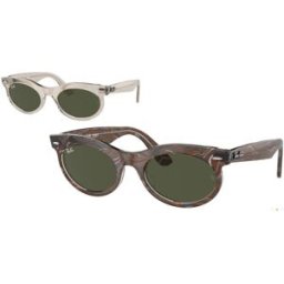 Ray-Ban Occhiali da Sole Wayfarer Oval RB2242 138331 Montatura a Onde