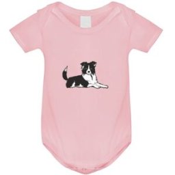 tostadora.it Body neonato border collie, cane da pastore, baby amore boder,
