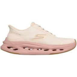 Skechers Donna Slip-ins: Max Cushioning Glide-Step - Hartford Sneaker in Naturale, Taglia 38.5, Vegan, Lavabile in lavatrice