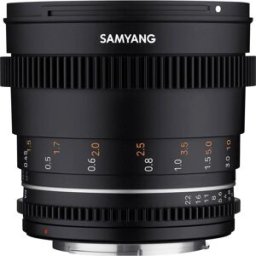 Samyang MF 50mm T1.5 VDSLR MK2 Canon RF (Canon RF, APS-C / DX, Full frame, Micro Four Thirds), Obiettivo, Nero