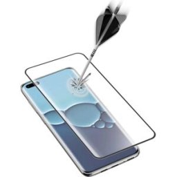 Cellular Line TEMPGCUP40PRO Proteggi schermo trasparente per cellulari/smartphone Huawei 1 pezzo (1 pz., Huawei P40 Pro+), Pellicola protettiva smartphone, Nero
