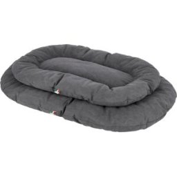 Kerbl Cuscino Grigio Lucca, 80x54 cm (Cane, Gatto), Cuccia per cani + cuccia per gatti