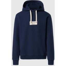 North Sails Felpa hoodie con patch Newport Navy blue L