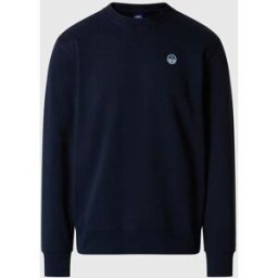 North Sails Felpa con patch logo Navy blue L