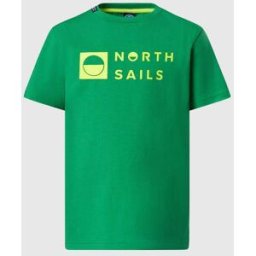 North Sails T-shirt con patch logo Green bee 14