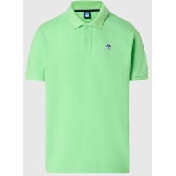 North Sails Polo con patch logo Summer green S