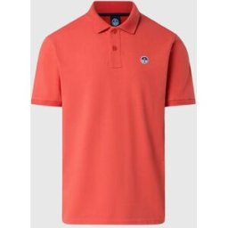 North Sails Polo con patch logo Paprika S