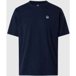 North Sails T-shirt con patch logata Navy blue XL
