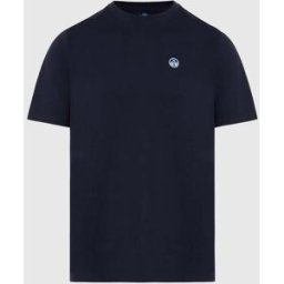 North Sails T-shirt con patch logata Navy blue XL
