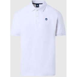 North Sails Polo con patch logo White M