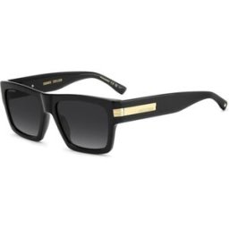 Dsquared2 D2 0198/s 807/9o Black - Bold Square Design