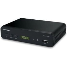 Metronic Decoder digitale terrestre dvbt2 hevc + usb lettura + tasto sos