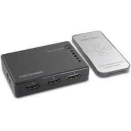 Metronic Commutatore HDMI 5 ingressi 1 uscita telecomado