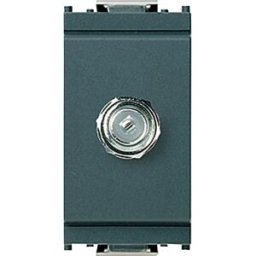 Vimar Idea presa coassiale tipo F femmina colore grigio