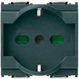 Vimar Idea presa 2P+ T 16A 250 V universale colore grigio