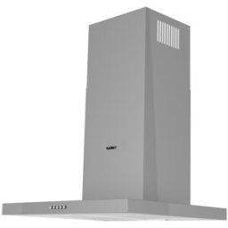 - Cappa a parete in acciao Embla 60 cm grigio