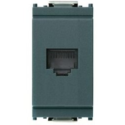 Vimar Idea presa RJ11 6/4 (6 posizioni 4 contatti) colore grigio