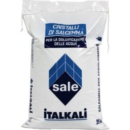 - Cristalli di salgemma per addolcitori 25 kg