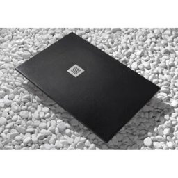 Piatto doccia Newstone 100 cm x 70 cm nero