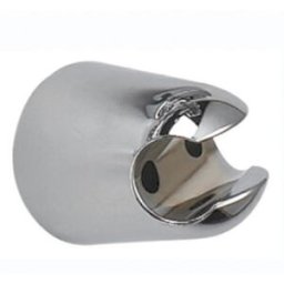- Supporto doccia fisso cilindrico cromo