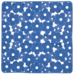 - Tappeto antiscivolo doccia Margherita azzurro