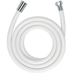 - Tubo doccia design 175 cm Wenko in plastica bianco opaco