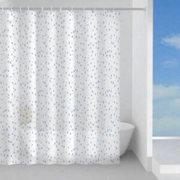 - Tenda doccia Rugiada in peva 120x200 cm azzurra