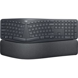 Tastiera wireless split Logitech ERGO K860 in Grafite, Inglese Internazionale (QWERTY)