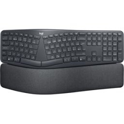 Tastiera wireless split Logitech ERGO K860 in Grafite, Danese/Norvegese/Svedese/Finlandese (QWERTY)