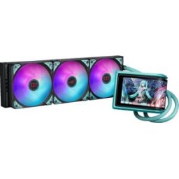 Asus rog ryuo iv slc 360 argb miku complete water cooling system fo...