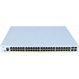 Cisco Systems catalyst 1300-48p-4x 52-port switch, poe+ (375w) stackable ra...